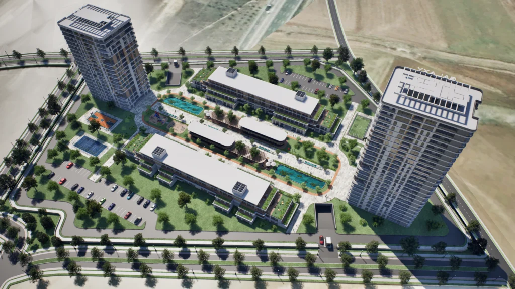 Çakırlar Mischnutzungsprojekt — Architektur-CGI