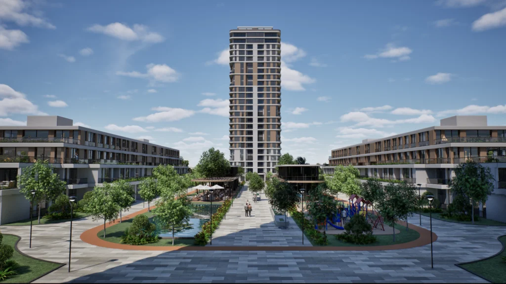Çakırlar Mischnutzungsprojekt — Architektur-CGI