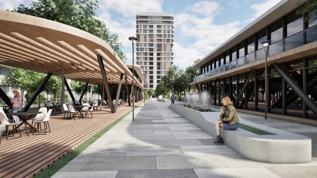 Çakırlar Mischnutzungsprojekt — Architektur-CGI
